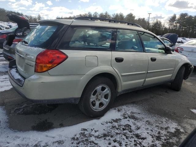 4S4BP61C777319831 - 2007 SUBARU OUTBACK OUTBACK 2.5I BEIGE photo 3