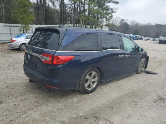 5FNRL6H75KB136177 - 2019 HONDA ODYSSEY EXL BLUE photo 3