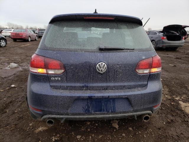 WVWHD7AJ6DW055322 - 2013 VOLKSWAGEN GTI BLUE photo 6