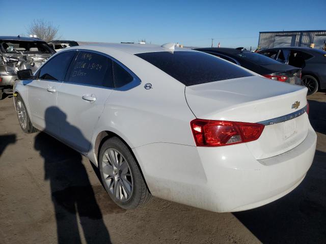 2G11X5SA1H9116658 - 2017 CHEVROLET IMPALA LS WHITE photo 2