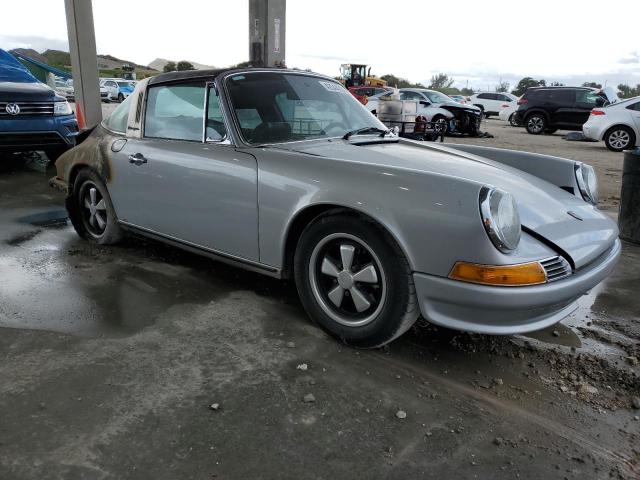 9112110047 - 1972 PORSCHE 911 TARGA SILVER photo 4