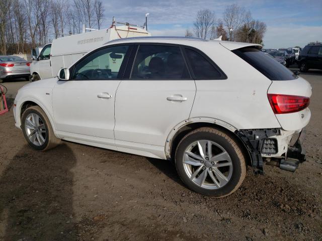 WA1BCCFSXJR018586 - 2018 AUDI Q3 PREMIUM WHITE photo 2