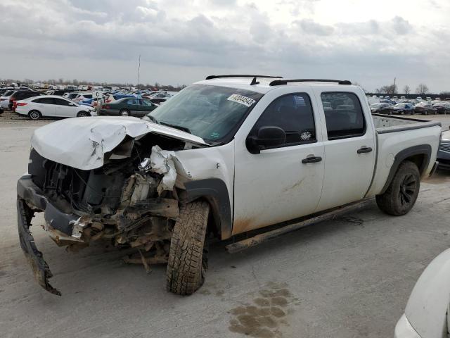 2GCEK13M571508936 - 2007 CHEVROLET SILVERADO K1500 CREW CAB WHITE photo 1