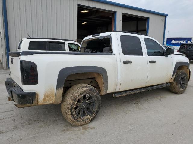 2GCEK13M571508936 - 2007 CHEVROLET SILVERADO K1500 CREW CAB WHITE photo 3