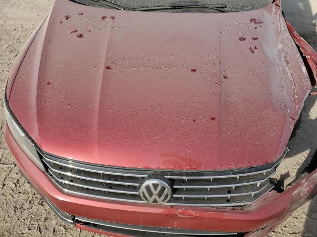 1VWLA7A34KC010640 - 2019 VOLKSWAGEN PASSAT WOLFSBURG BURGUNDY photo 11