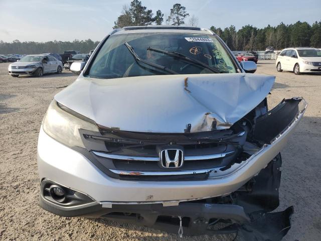 2HKRM4H72DH673689 - 2013 HONDA CR-V EXL GRAY photo 5