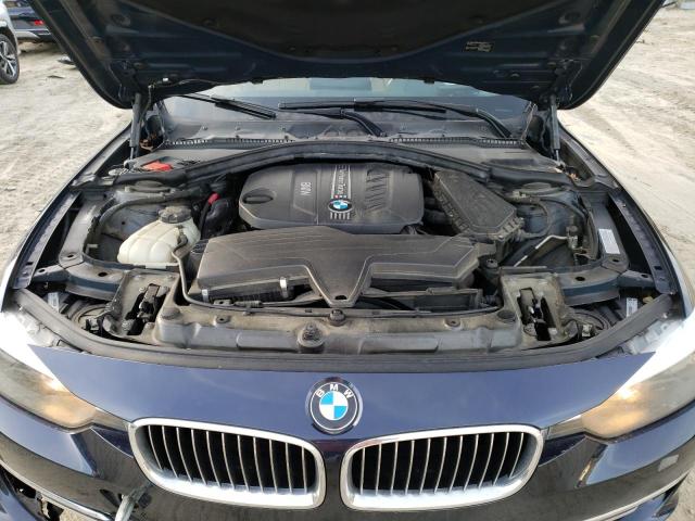 WBA3D5C52EKX96801 - 2014 BMW 328 D XDRIVE BLUE photo 11