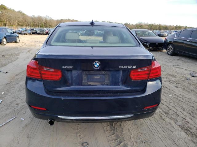 WBA3D5C52EKX96801 - 2014 BMW 328 D XDRIVE BLUE photo 6