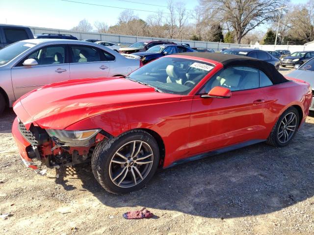 1FATP8UHXF5415450 - 2015 FORD MUSTANG RED photo 1