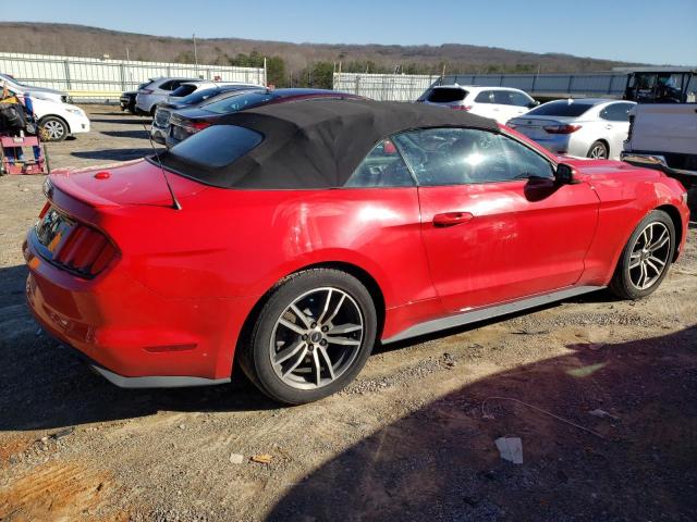 1FATP8UHXF5415450 - 2015 FORD MUSTANG RED photo 3