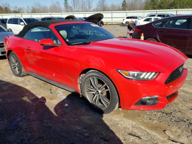 1FATP8UHXF5415450 - 2015 FORD MUSTANG RED photo 4