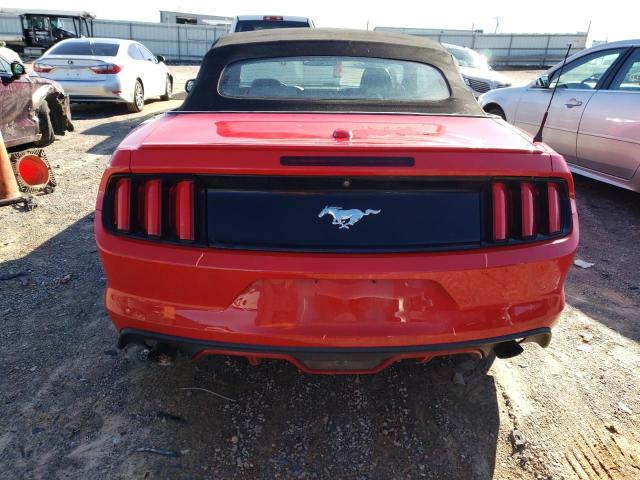 1FATP8UHXF5415450 - 2015 FORD MUSTANG RED photo 6