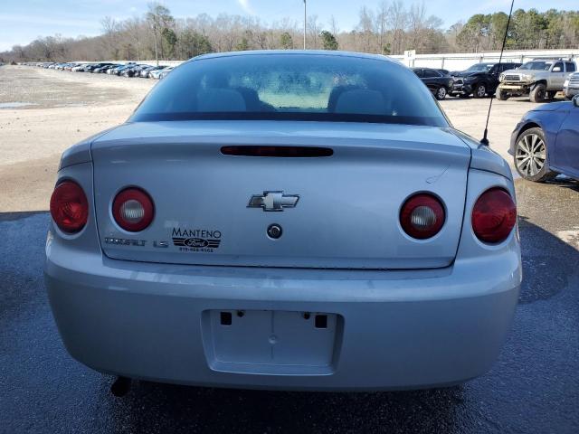 1G1AK15F867692759 - 2006 CHEVROLET COBALT LS SILVER photo 6