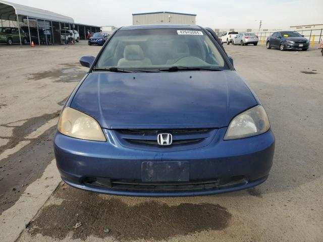 1HGEM21903L026816 - 2003 HONDA CIVIC EX BLUE photo 5