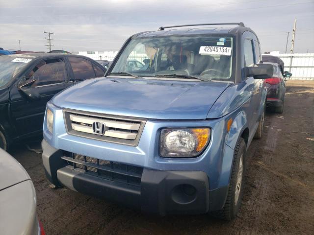 5J6YH28778L020145 - 2008 HONDA ELEMENT EX BLUE photo 5