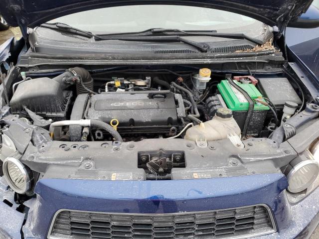 1G1JA5SH2D4257881 - 2013 CHEVROLET SONIC LS BLUE photo 11