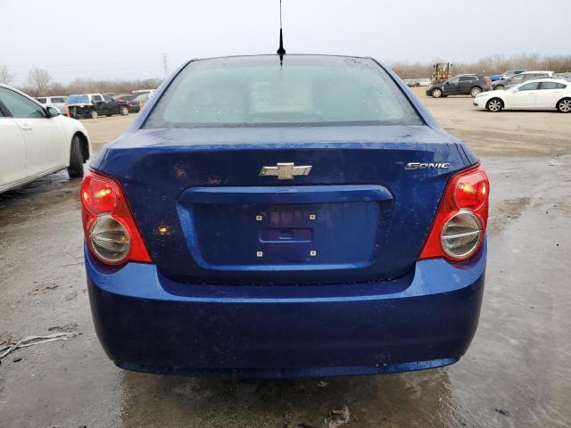 1G1JA5SH2D4257881 - 2013 CHEVROLET SONIC LS BLUE photo 6