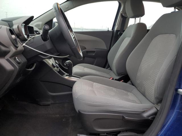 1G1JA5SH2D4257881 - 2013 CHEVROLET SONIC LS BLUE photo 7