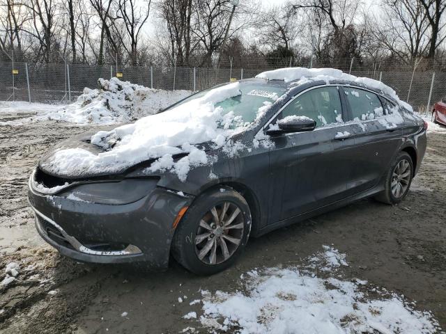 1C3CCCCB6FN530203 - 2015 CHRYSLER 200 C GRAY photo 1