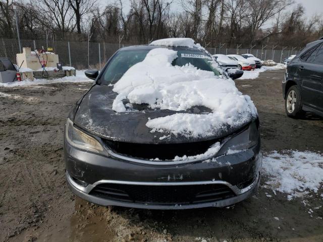 1C3CCCCB6FN530203 - 2015 CHRYSLER 200 C GRAY photo 5