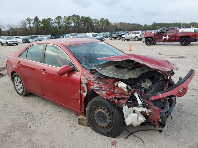 4T1BE46K77U031240 - 2007 TOYOTA CAMRY CE RED photo 4