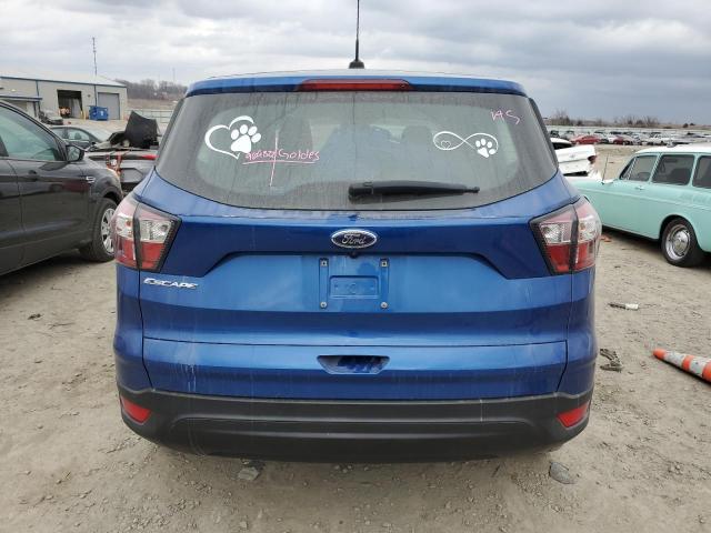 1FMCU0F74JUA70547 - 2018 FORD ESCAPE S BLUE photo 6