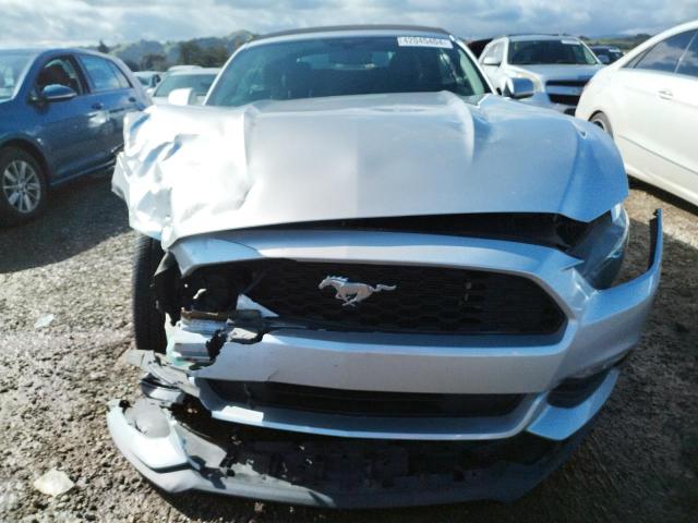 1FATP8EM2G5304470 - 2016 FORD MUSTANG SILVER photo 5