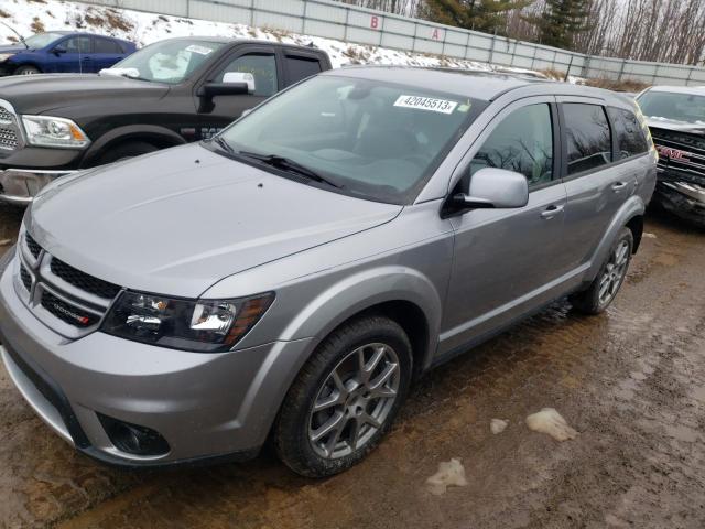 3C4PDDEG9KT815402 - 2019 DODGE JOURNEY GT SILVER photo 1