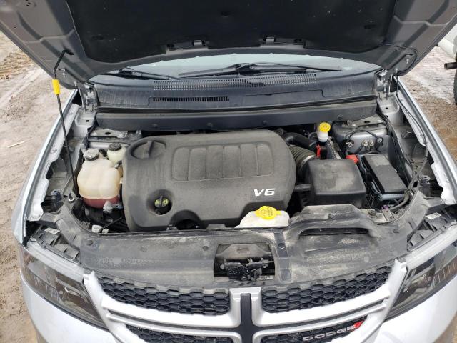 3C4PDDEG9KT815402 - 2019 DODGE JOURNEY GT SILVER photo 12