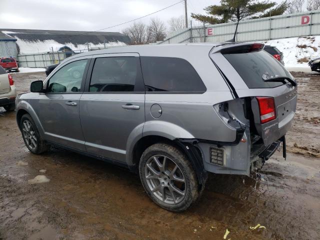 3C4PDDEG9KT815402 - 2019 DODGE JOURNEY GT SILVER photo 2