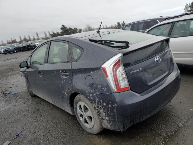 JTDKN3DU9C5463187 - 2012 TOYOTA PRIUS GRAY photo 2