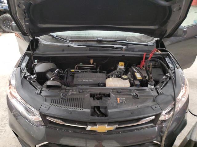 3GNCJKSB8KL258526 - 2019 CHEVROLET TRAX LS GRAY photo 11