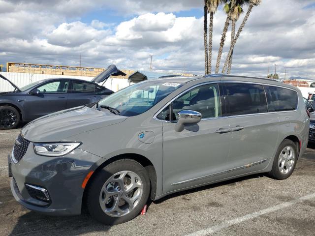 2C4RC1S75MR510841 - 2021 CHRYSLER PACIFICA HYBRID LIMITED GRAY photo 1