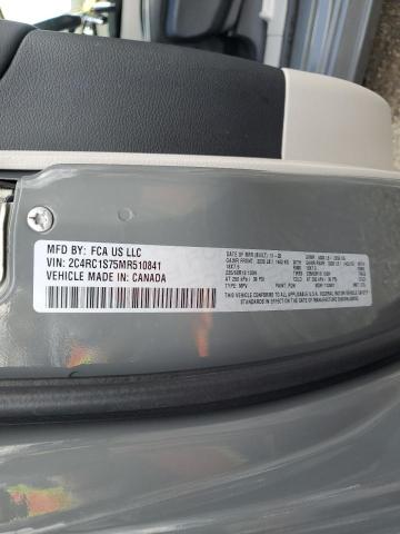 2C4RC1S75MR510841 - 2021 CHRYSLER PACIFICA HYBRID LIMITED GRAY photo 13