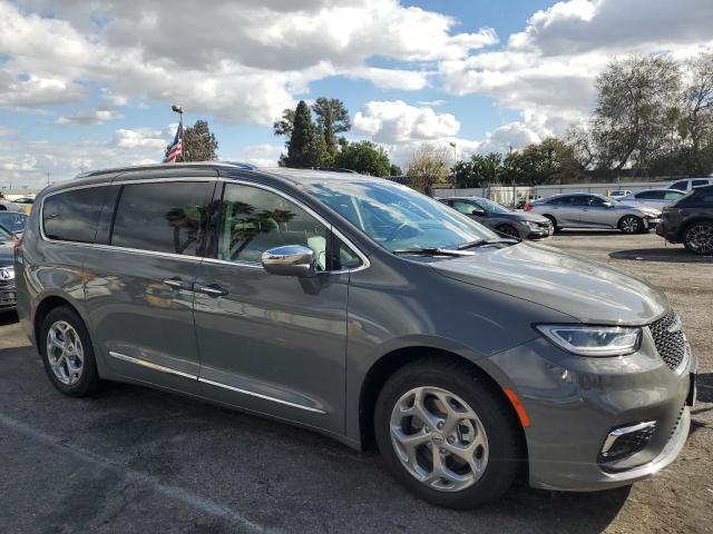2C4RC1S75MR510841 - 2021 CHRYSLER PACIFICA HYBRID LIMITED GRAY photo 4