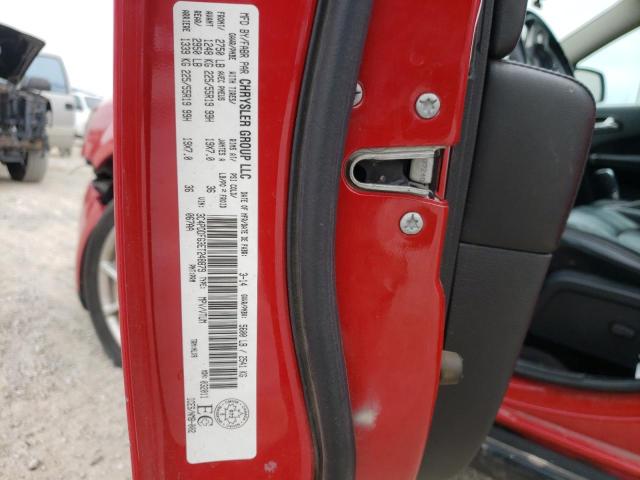 3C4PDDFG3ET248879 - 2014 DODGE JOURNEY R/T RED photo 13