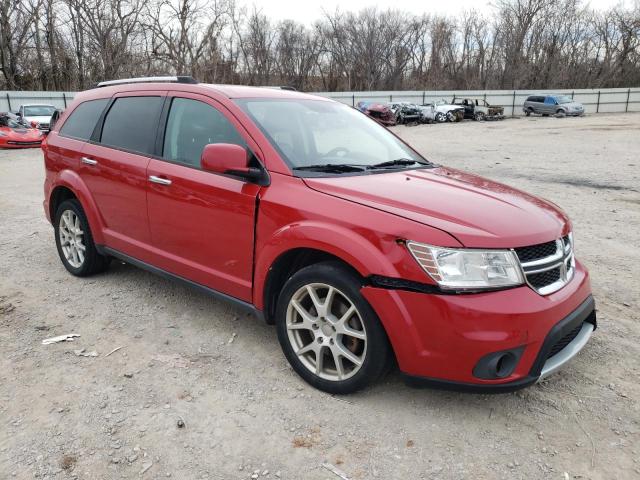 3C4PDDFG3ET248879 - 2014 DODGE JOURNEY R/T RED photo 4