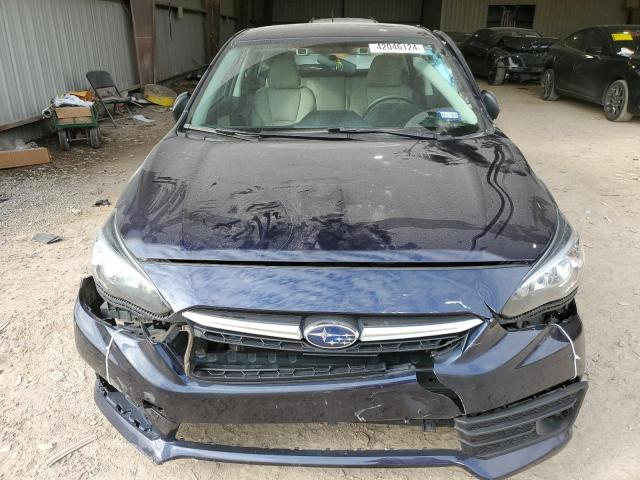 4S3GTAB66M3705046 - 2021 SUBARU IMPREZA BLUE photo 5