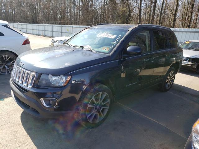 1C4NJDCB5FD114469 - 2015 JEEP COMPASS LIMITED BLACK photo 1