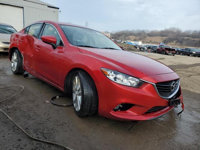 JM1GJ1V63E1161765 - 2014 MAZDA 6 TOURING RED photo 4