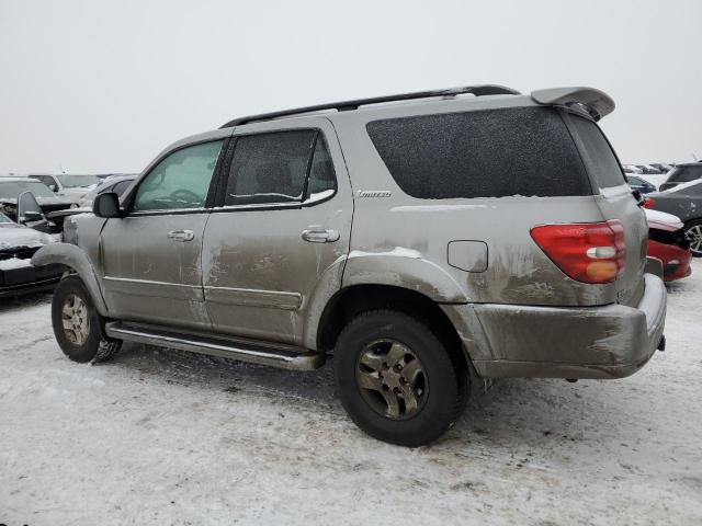 5TDBT48A71S055189 - 2001 TOYOTA SEQUOIA LIMITED SILVER photo 2