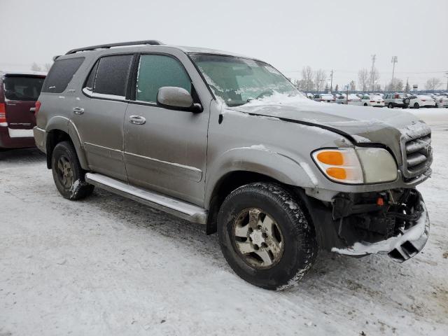 5TDBT48A71S055189 - 2001 TOYOTA SEQUOIA LIMITED SILVER photo 4