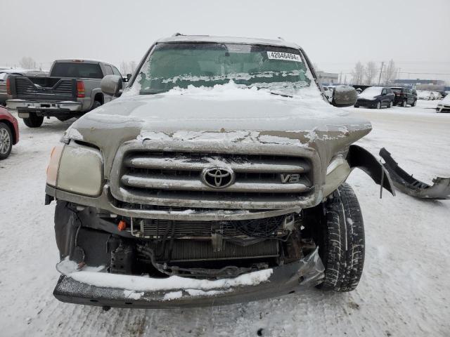 5TDBT48A71S055189 - 2001 TOYOTA SEQUOIA LIMITED SILVER photo 5