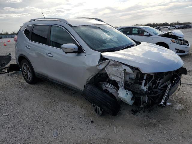 5N1AT2MV0FC878849 - 2015 NISSAN ROGUE S SILVER photo 4