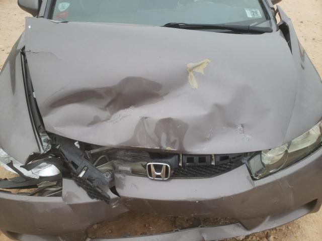 2HGFA1F60AH526426 - 2010 HONDA CIVIC LX-S GRAY photo 11