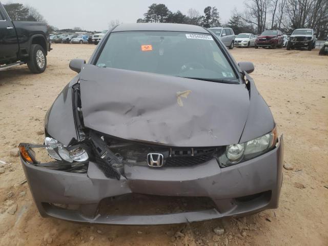 2HGFA1F60AH526426 - 2010 HONDA CIVIC LX-S GRAY photo 5