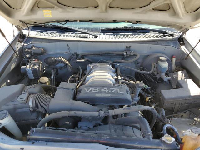 5TBRT341X3S358395 - 2003 TOYOTA TUNDRA ACCESS CAB SR5 GRAY photo 11