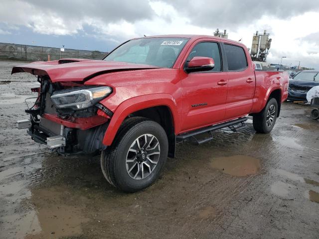 3TMDZ5BNXMM110201 - 2021 TOYOTA TACOMA DOUBLE CAB RED photo 1