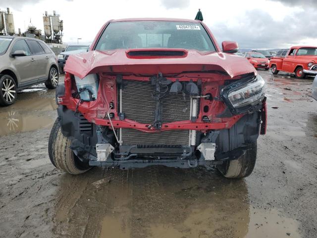 3TMDZ5BNXMM110201 - 2021 TOYOTA TACOMA DOUBLE CAB RED photo 5