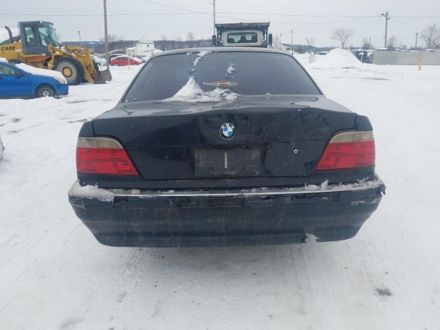 WBAGK2320WDH69990 - 1998 BMW 750 IL BLACK photo 6